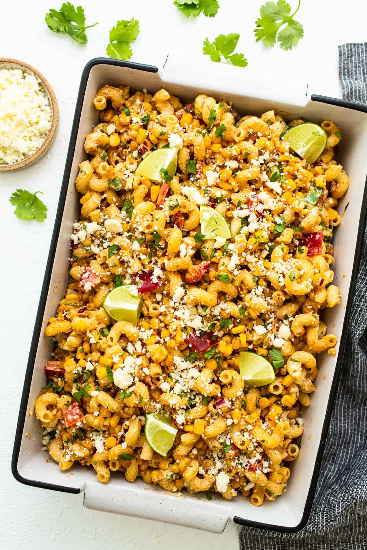 Elote Skillet Pasta - Served From Scratch