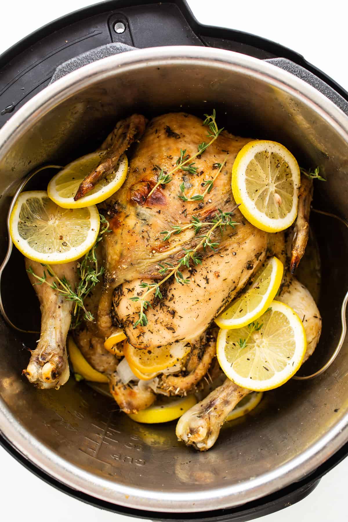 whole chicken in Instant Pot.