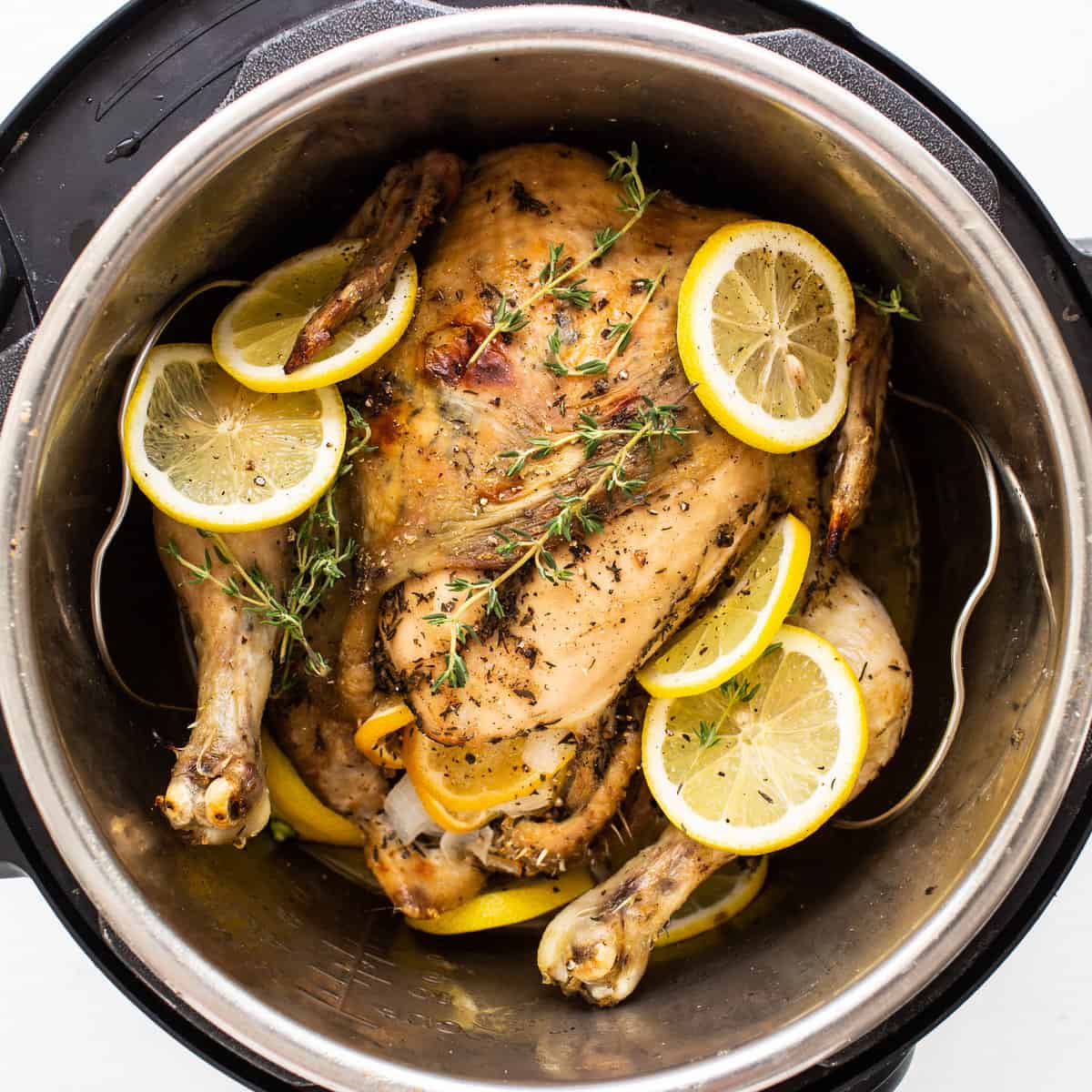 Instant Pot Whole Chicken (+ gravy) - Fit Foodie Finds