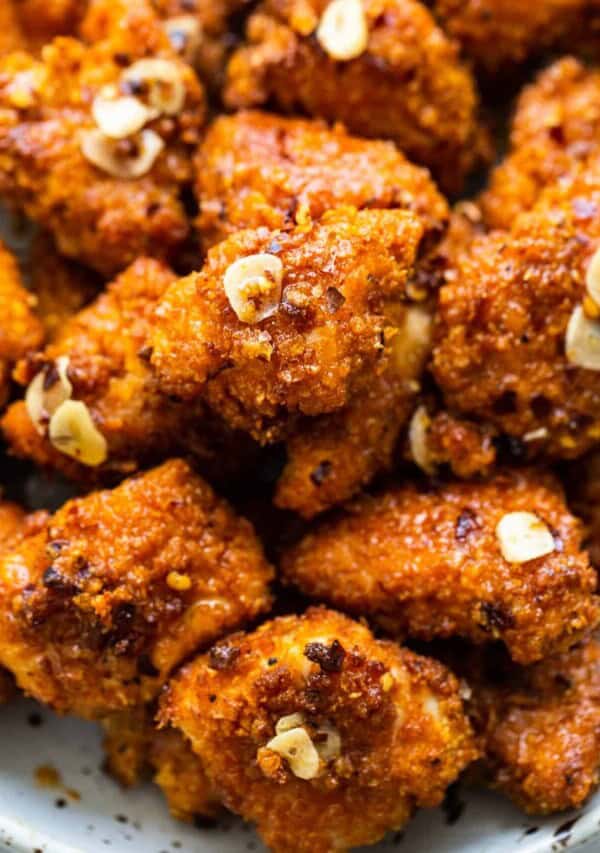 Hot Honey Chicken Poppers