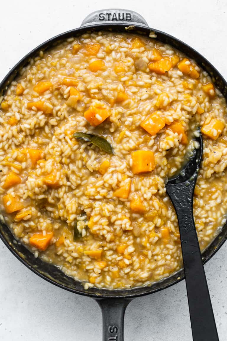 Butternut Squash Risotto Fit Foodie Finds