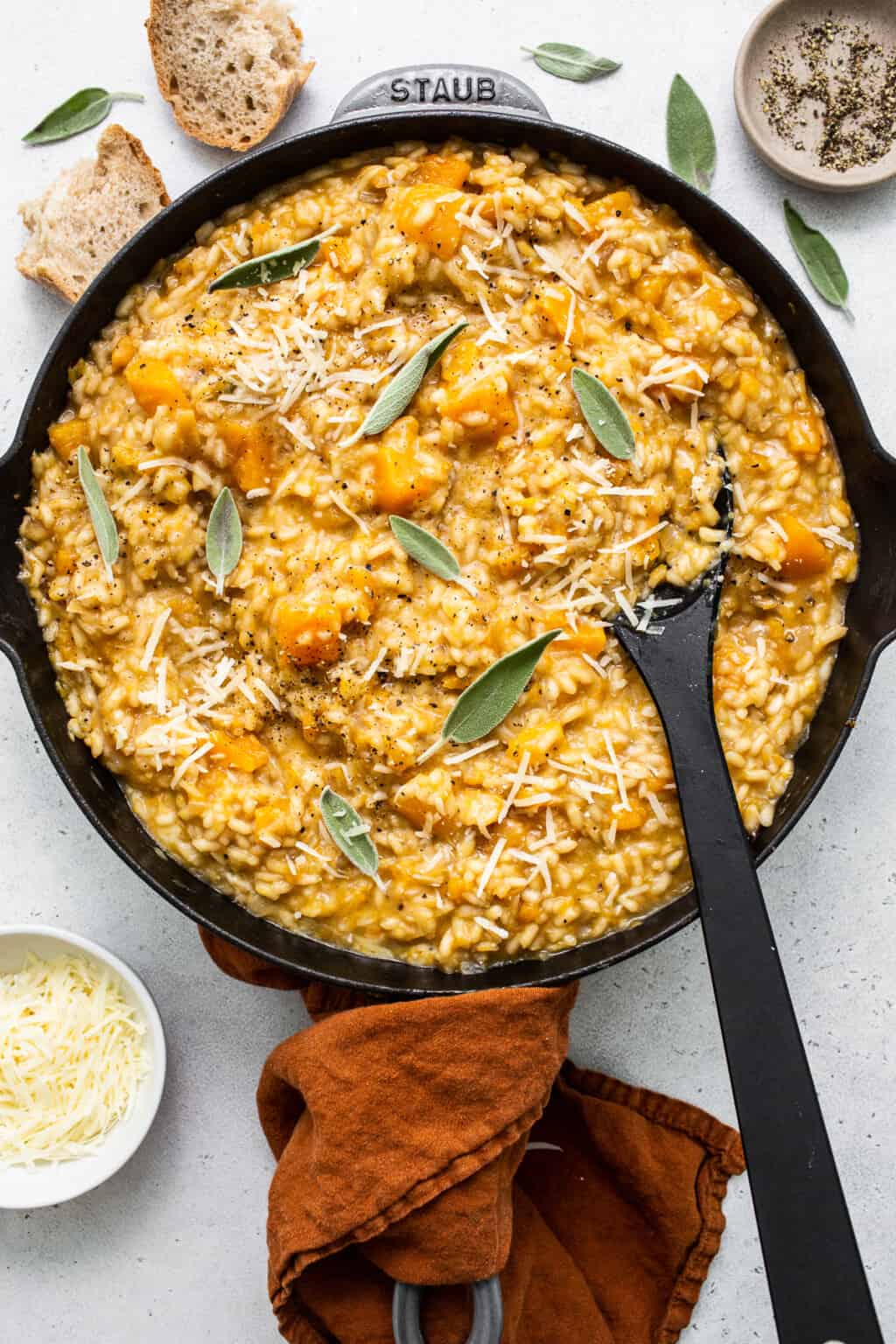 Butternut Squash Risotto Fit Foodie Finds