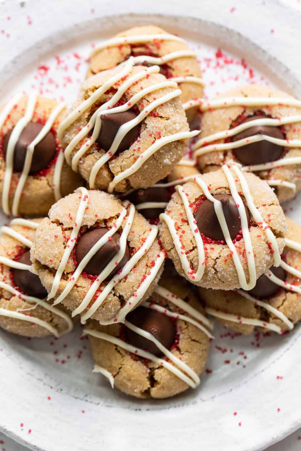 Peanut Butter Kiss Cookies Fit Foodie Finds