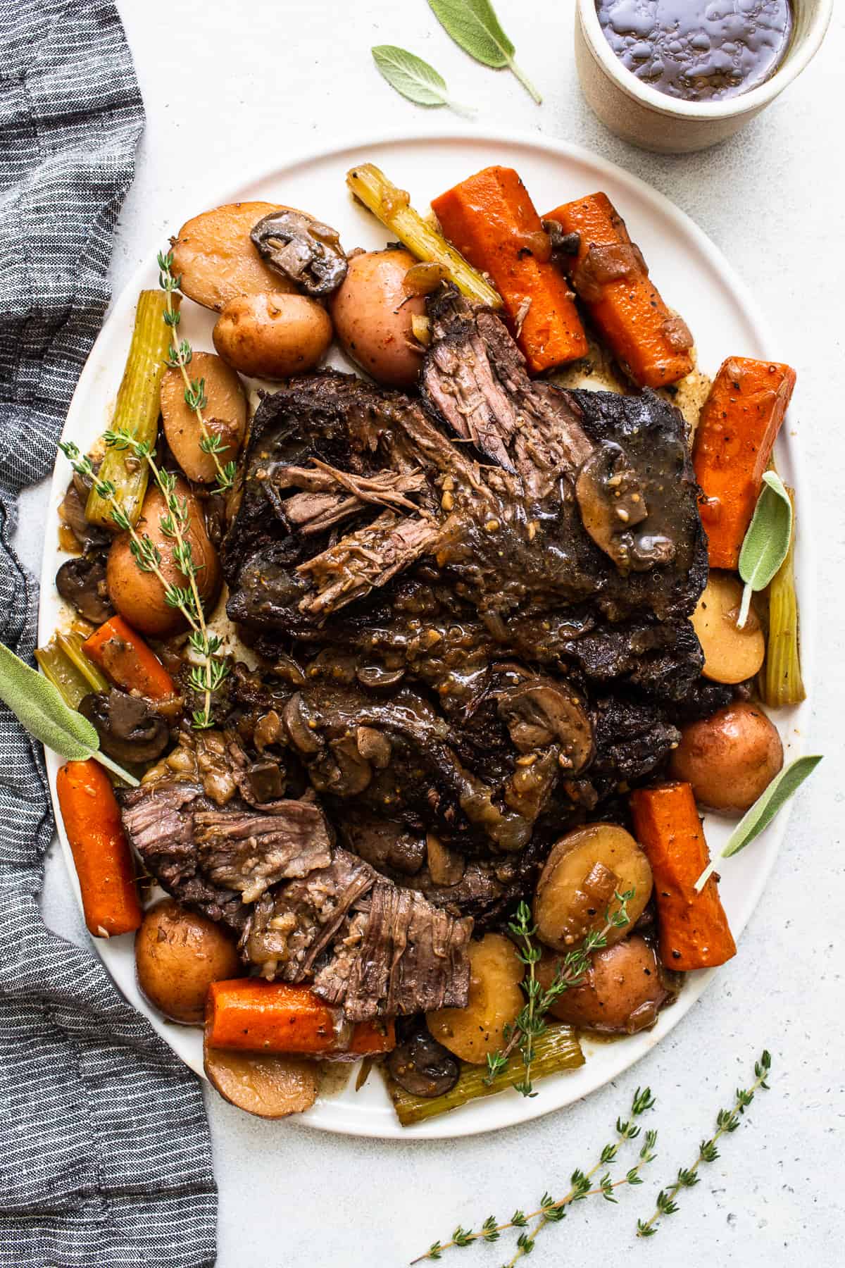 Dutch Oven Pot Roast - Cooking For My Soul