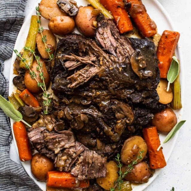 Classic Pot Roast - Fit Foodie Finds