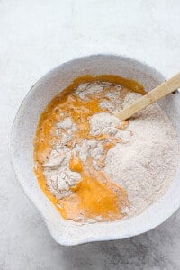 pumpkin pancake batter.