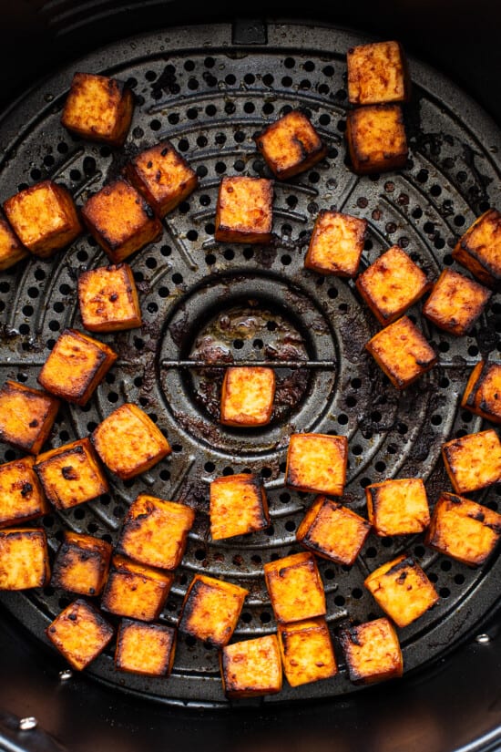Flavorful Air Fryer Tofu - Fit Foodie Finds