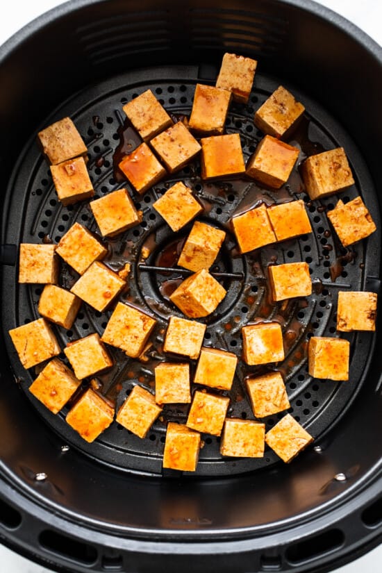 Flavorful Air Fryer Tofu - Fit Foodie Finds