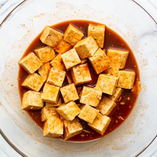 Flavorful Air Fryer Tofu - Fit Foodie Finds