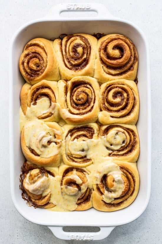 The Gooiest Sweet Orange Rolls - Fit Foodie Finds