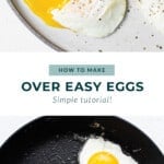 Over easy eggs.