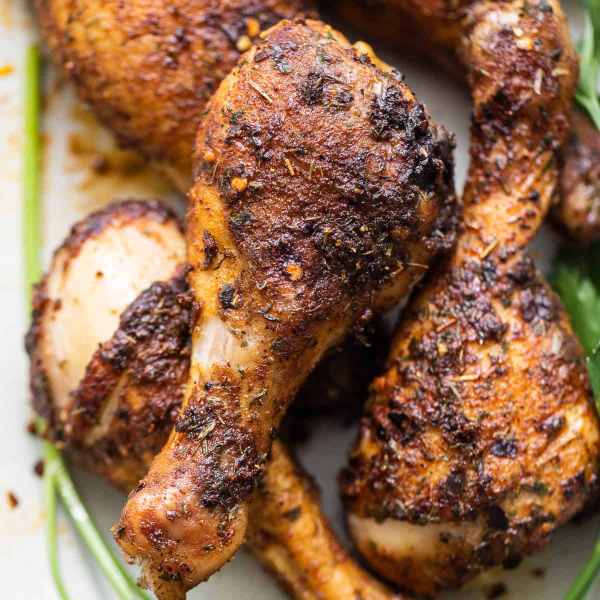 Baked Chicken Legs - Fit Foodie Finds