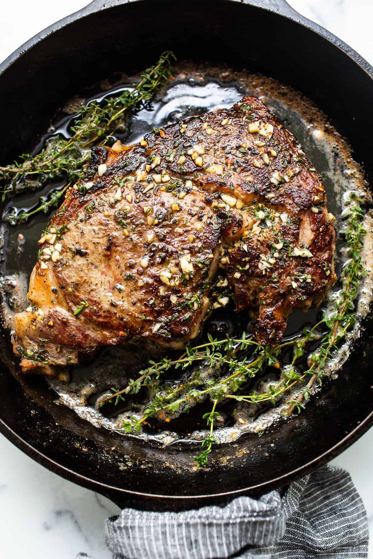 Cast Iron Skillet Steak Recipe