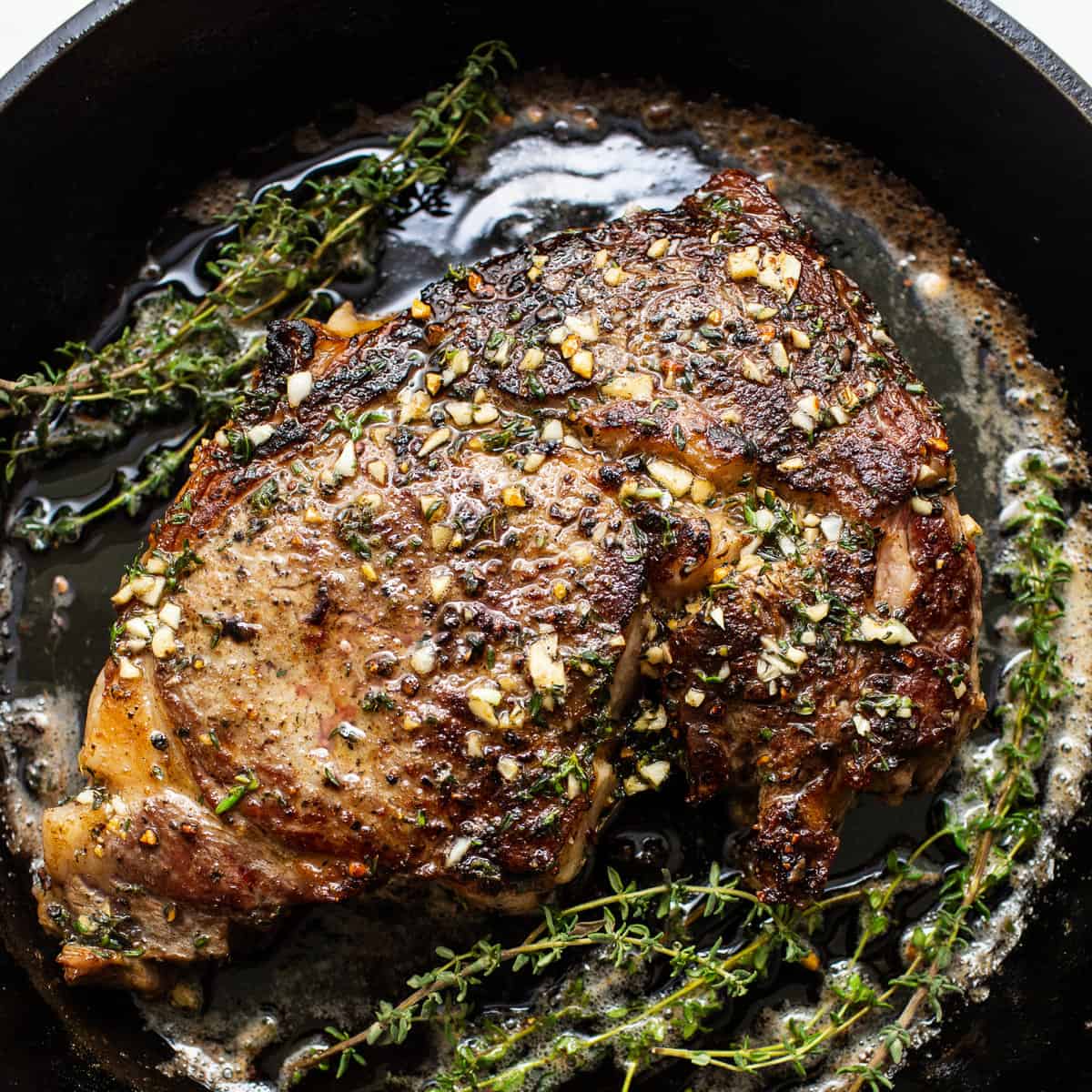 Cast Iron Flank Steak - The Wooden Skillet