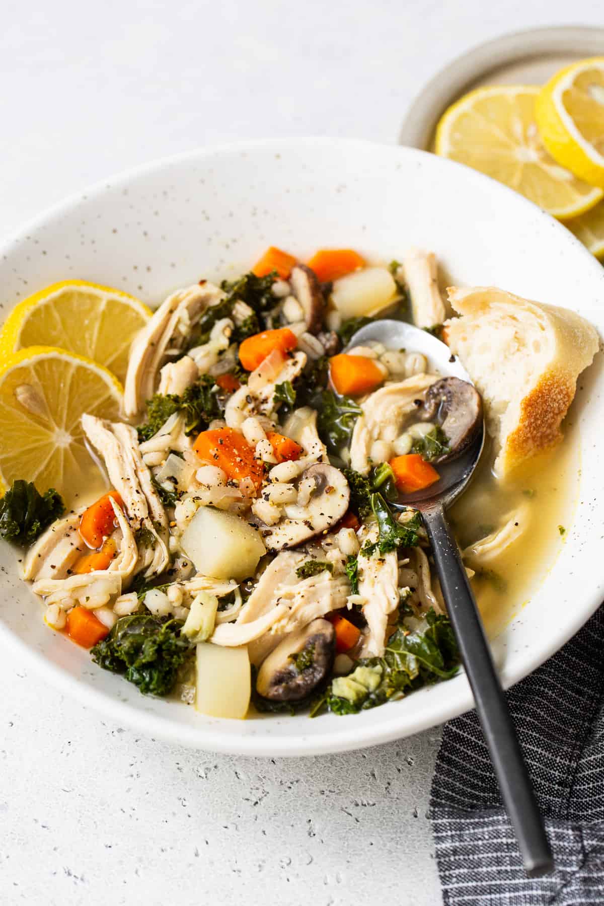 The Most Flavorful Homemade Chicken Noodle Soup - Fit Foodie Finds