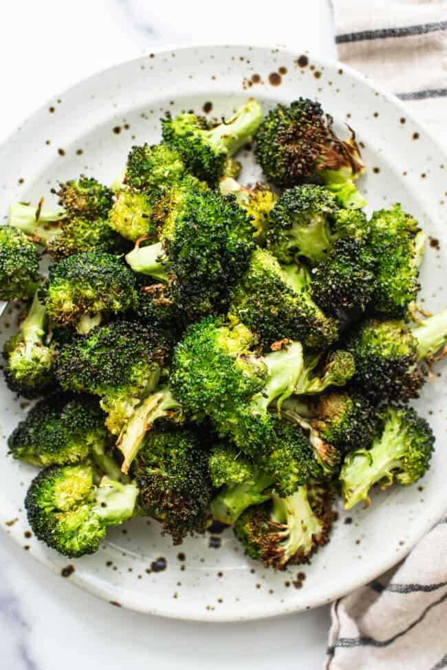 Crispy Air Fryer Broccoli Fit Foodie Finds