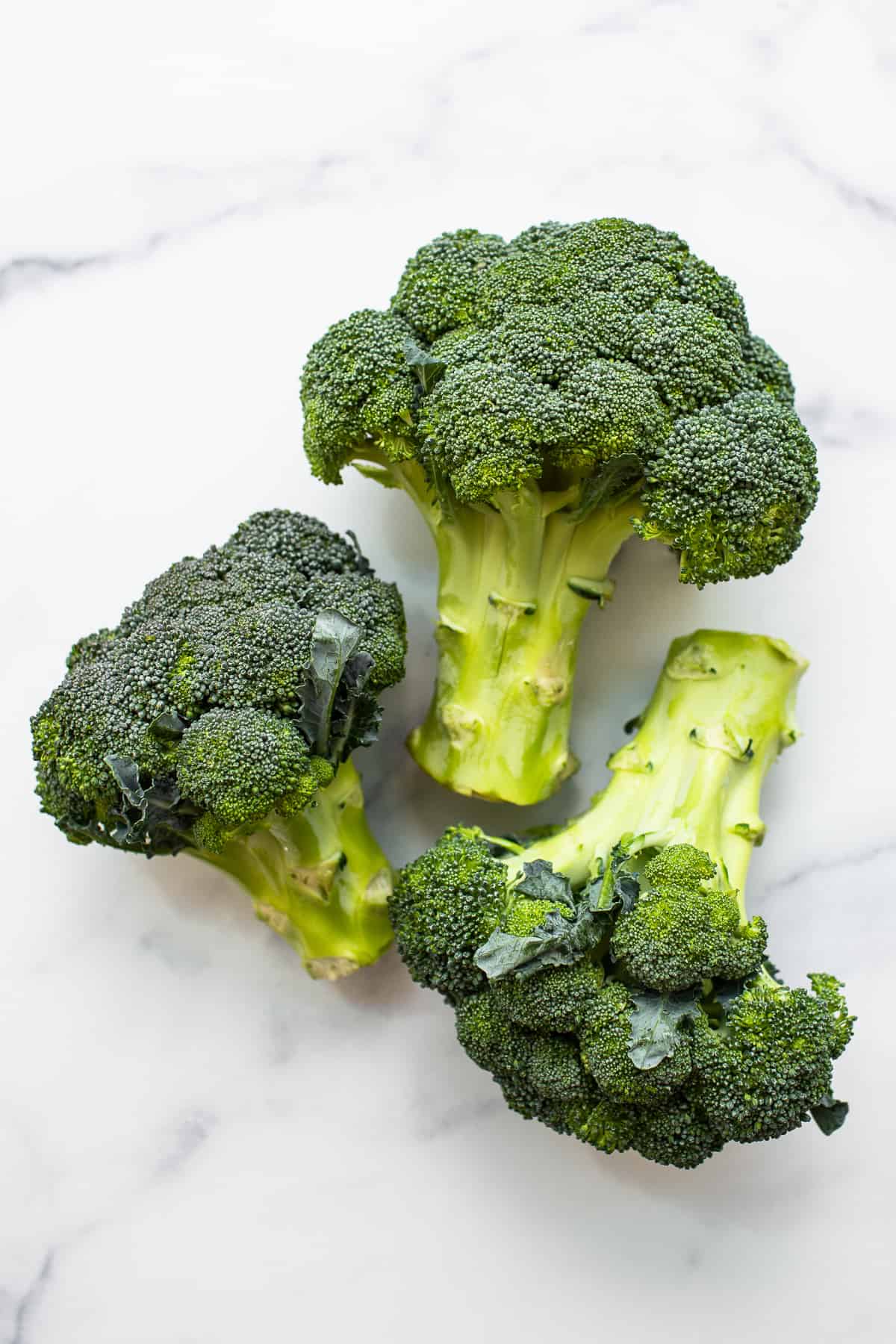 Broccolibuketter.