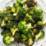 Air fryer broccoli.