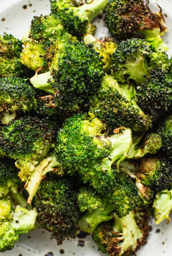 Air fryer broccoli.