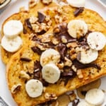 Air fryer chunky monkey french toast.
