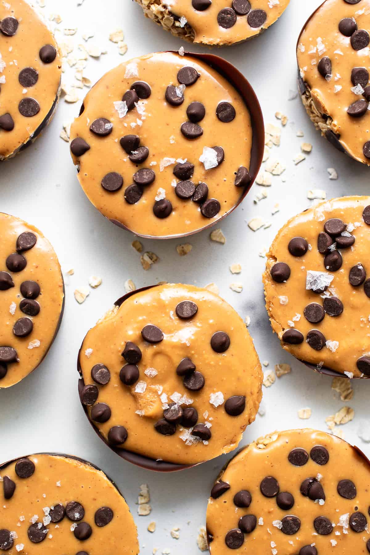 No Bake Peanut Butter Oat Cups Comidasrusticas