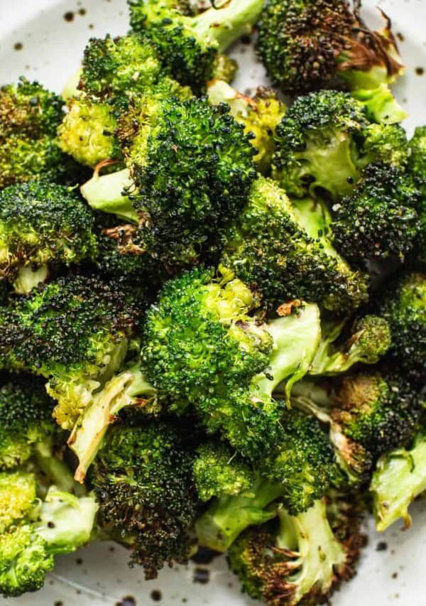Air fryer broccoli.