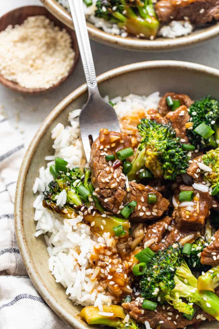 Homemade Beef and Broccoli - Fit Foodie Finds