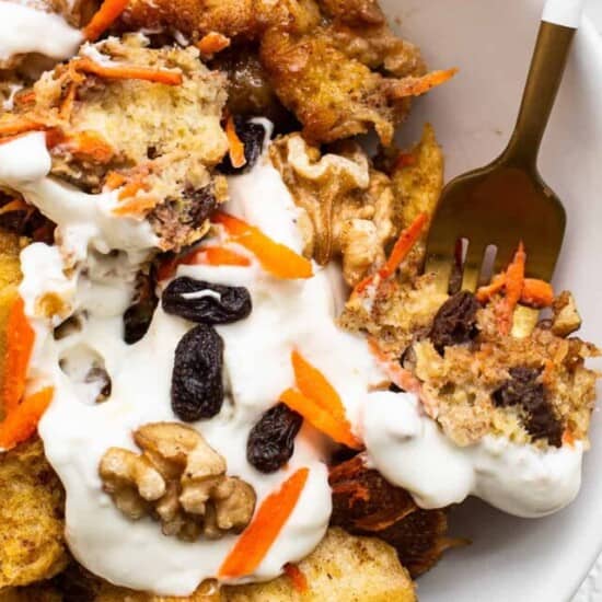 Carrot Cake French Toast Casserole