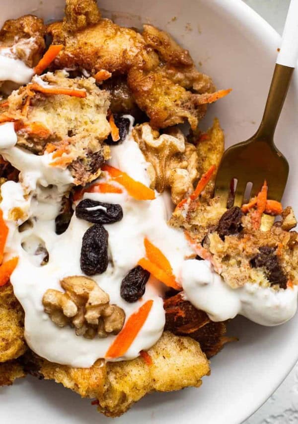Carrot Cake French Toast Casserole