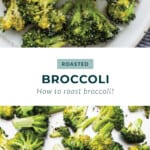 Roasted broccoli.