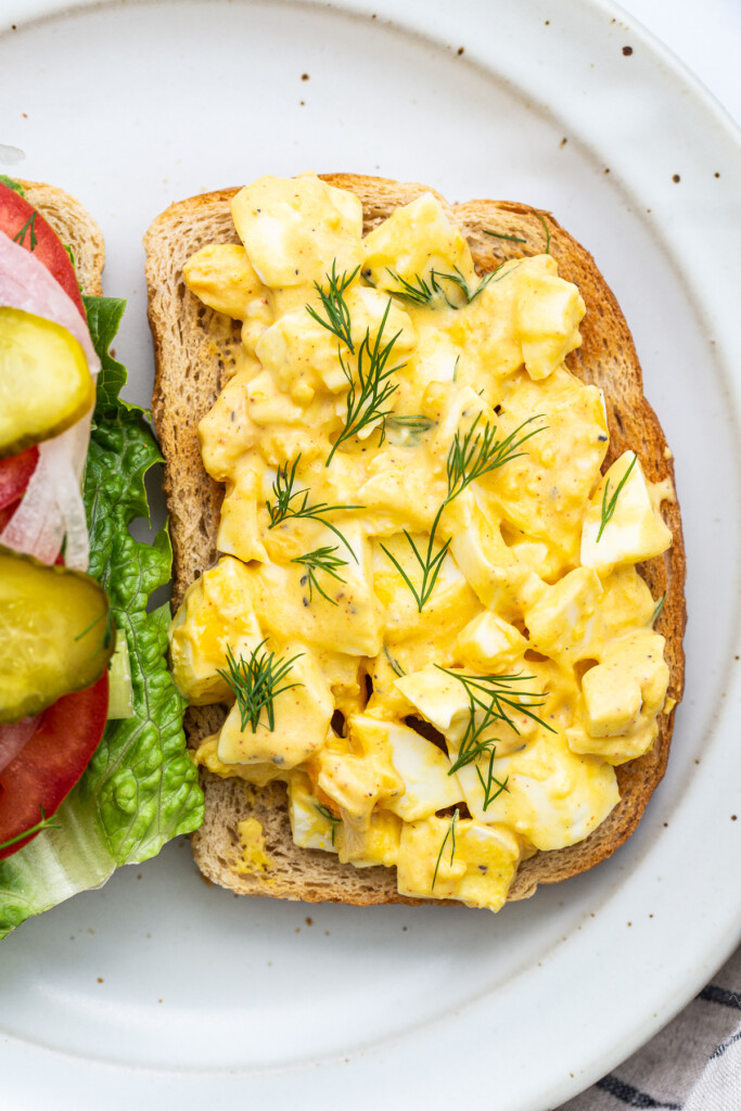 Homemade Egg Salad Sandwich Fit Foodie Finds