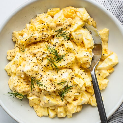 Healthy Egg Salad - Fit Foodie Finds