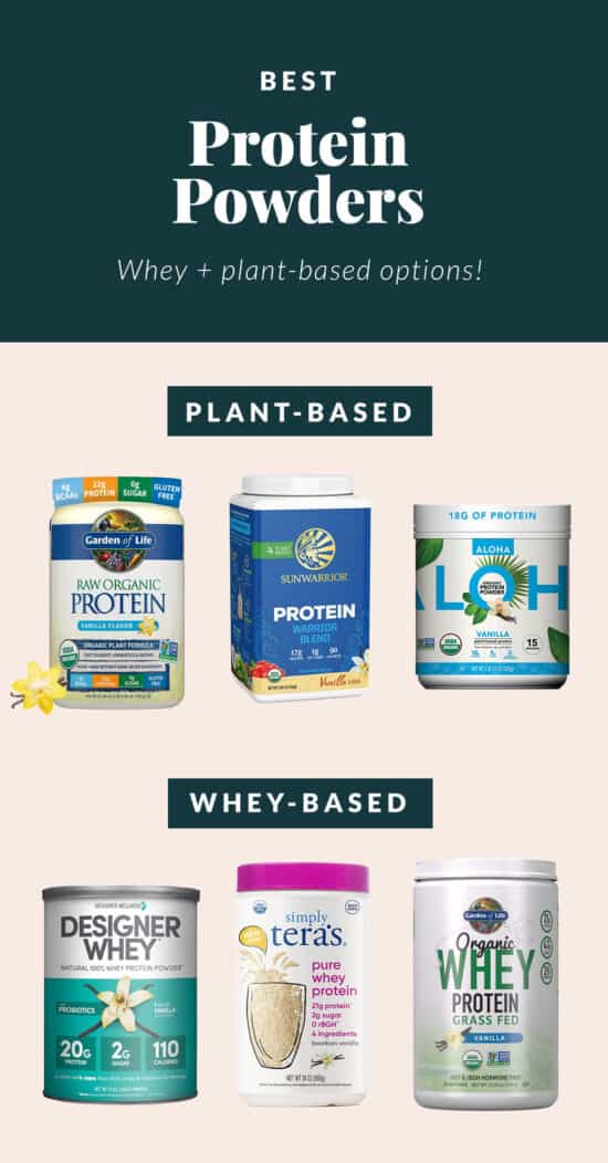 A Guide to the Best Protein Powder - Fit Foodie Finds