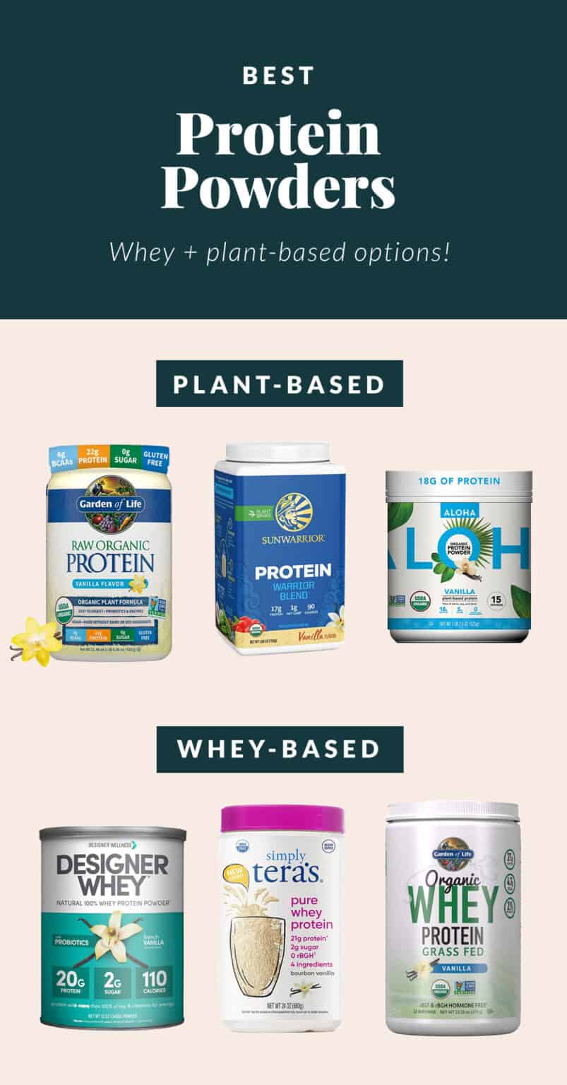 A Guide To The Best Protein Powder - Fit Foodie Finds