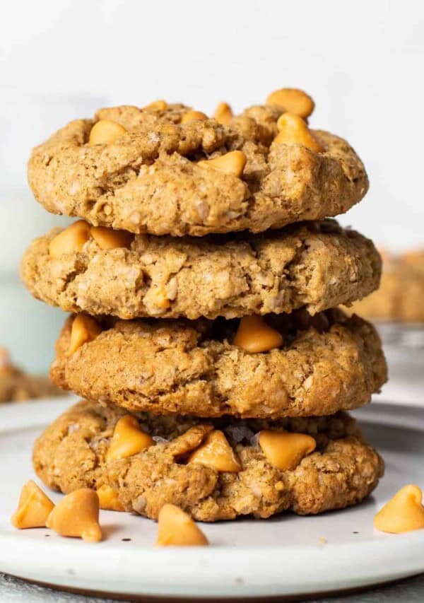 stack of cookies.