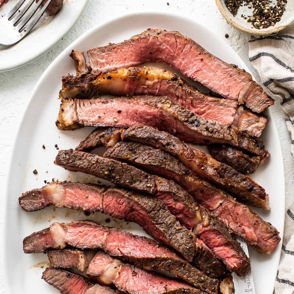 Perfectly Seasoned Air Fryer Flank Steak in 15-Minutes - Real