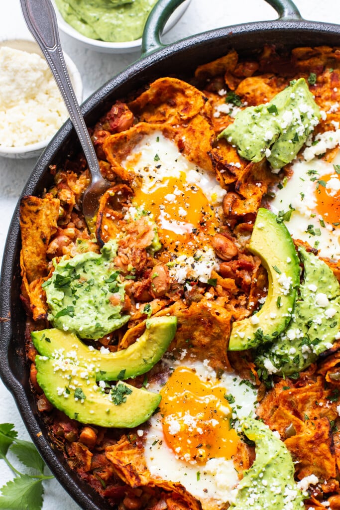 chilaquiles در چدن.