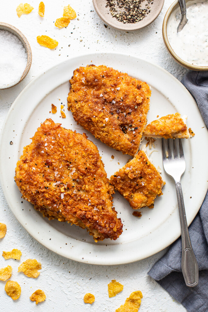 Crispy Crunchy Fried Chicken Breast - Chef Lola's Kitchen