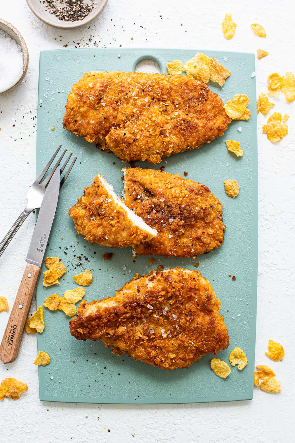 Crunchy Pan Fried Chicken Breast Fit Foodie Finds