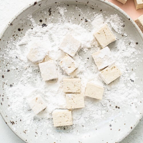 Crispy Pan Fried Tofu - Fit Foodie Finds