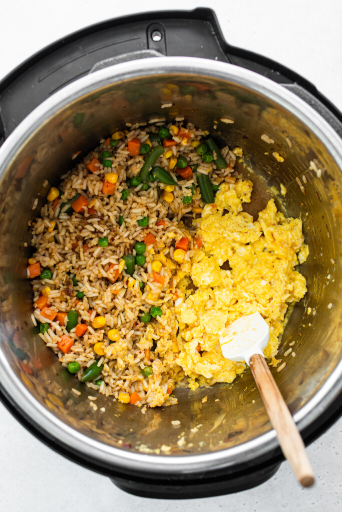 fried rice in instant pot.