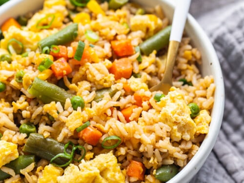 Instant Pot Fried Rice - Oh Snap Macros