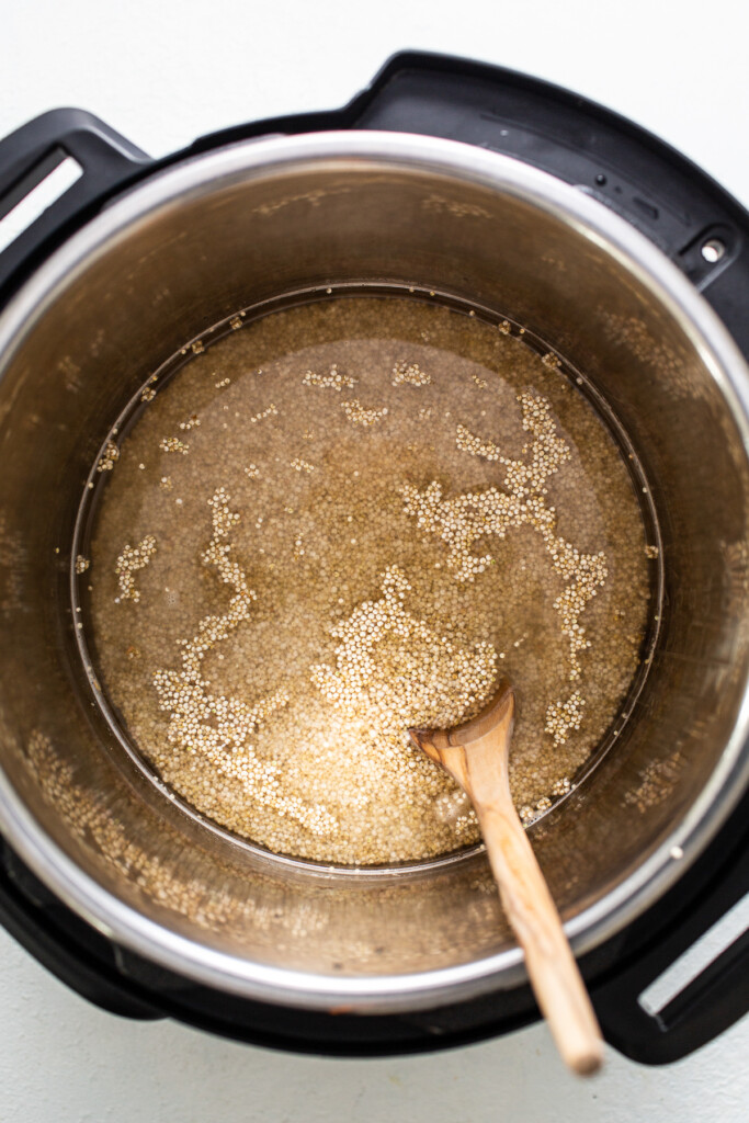 Fluffy Soaked Quinoa In The Instant Pot (nourishing, gluten-free)