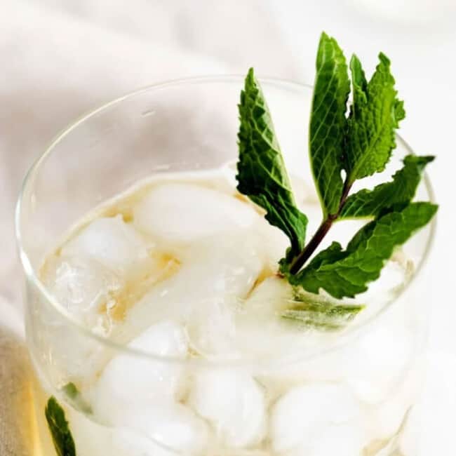 Mint Julep (How to Make a Mint Julep) - Fit Foodie Finds