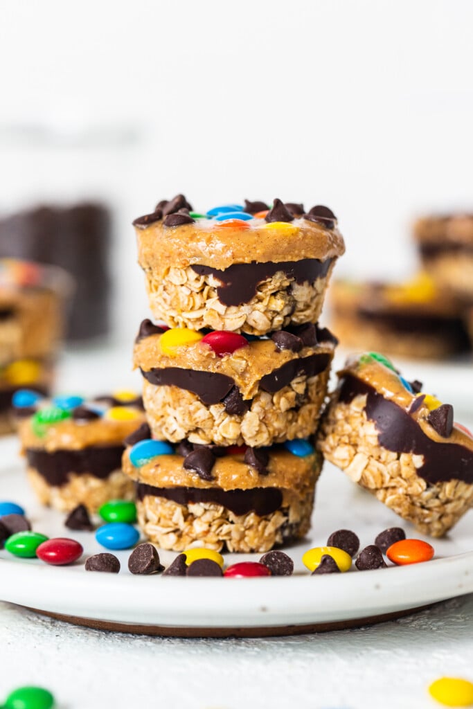 Monster Cookie Oat Cups - Fit Foodie Finds