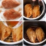 A step-by-step guide to preparing Instant Pot Shredded Chicken breast.