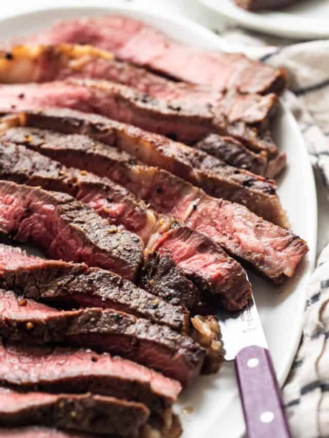 Juicy Air Fryer Steak - Fit Foodie Finds