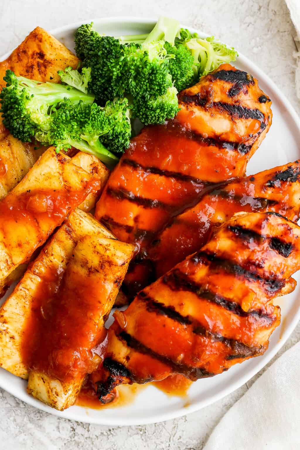 Grilled Pineapple Chicken Fit Foodie Finds   Pineapple Chicken 01 1024x1536 