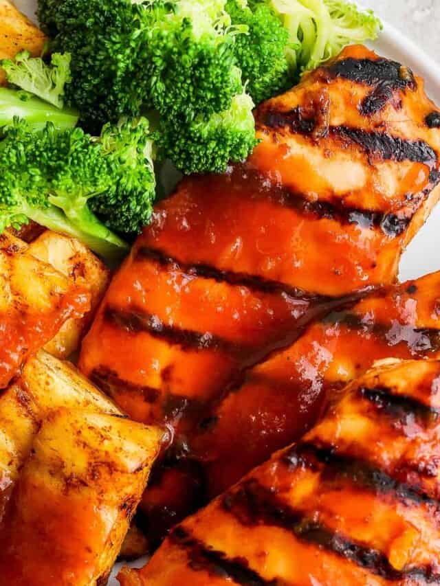 Grilled Pineapple Chicken