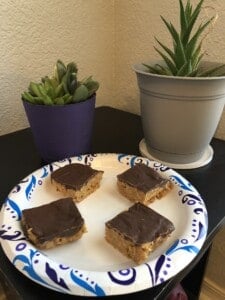 Healthy peanut butter scotcheroos (Fit Foodie Finds).JPEG